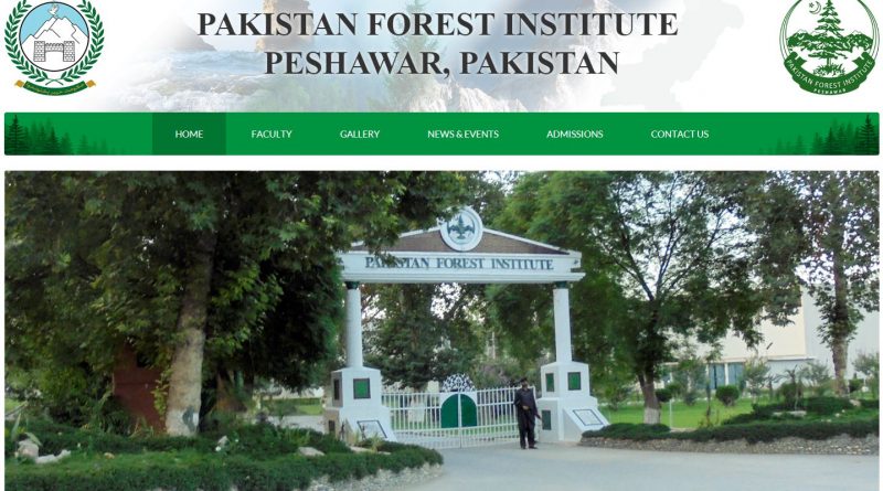 Pakistan Forest Institute Peshawar Academic Courses (Syllabus)