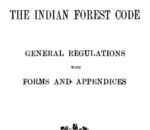The Indian Forest Code - Forestrypedia