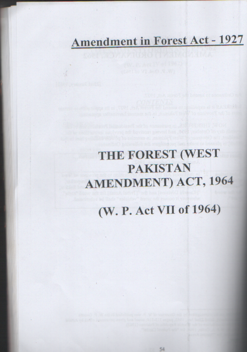 All Forest Act Law combined Book (56)