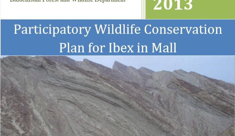 Participatory Wildlife Conservation Plan for Ibex in Mall Gwadar Balochistan