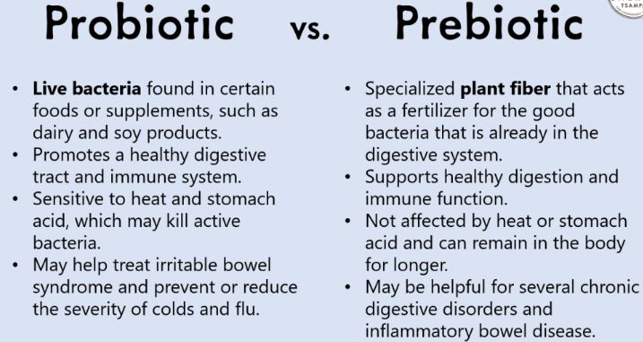 Prebiotic Vs Probiotic