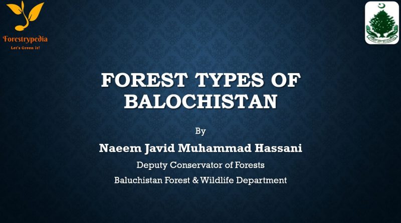 Forest Types of Balochistan (Powerpoint Presentation) - Forestrypedia