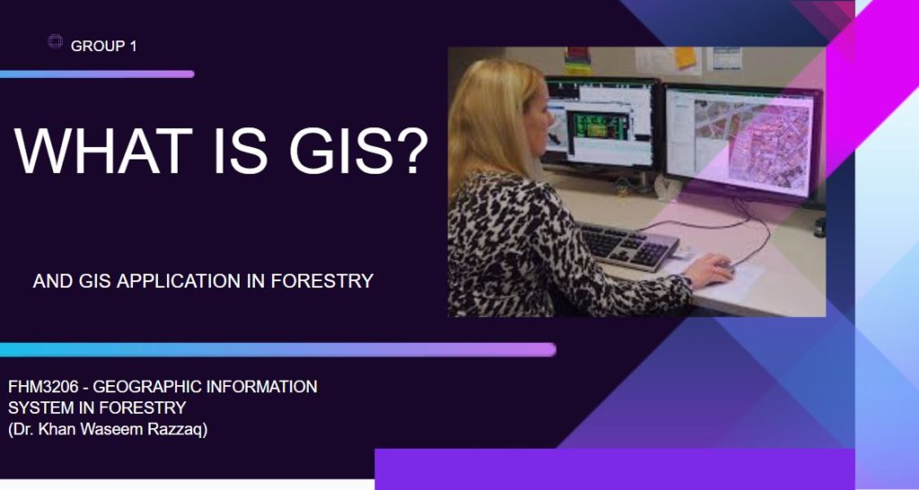 What is GIS and Application of GIS in Forestry - forestrypedia.com
